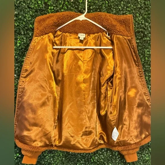 JCREW FUNNEL NECK SHERPA JACKET - Picture 7 of 12